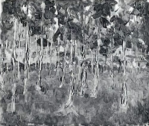 Maison dans les arbres, 1920, Kasimir Malevitch