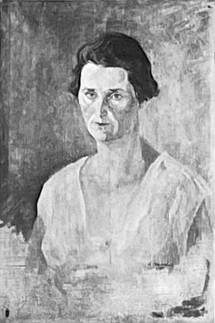 Portrait de femme, 1908, Kasimir Malevitch