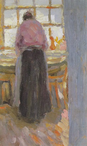 Femme au repassage, 1906, Kasimir Malevitch
