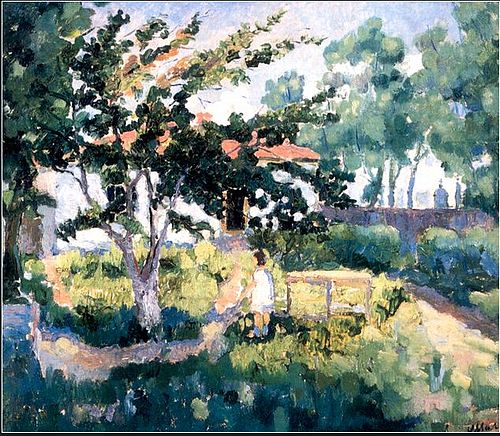 Paysage, 1920, Kasimir Malevitch