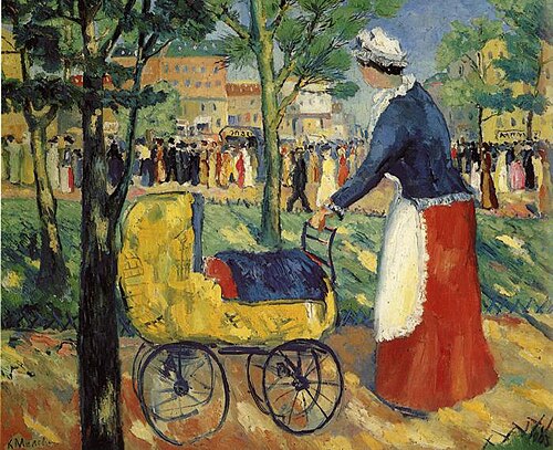 Boulevard, 1920, Kasimir Malevitch