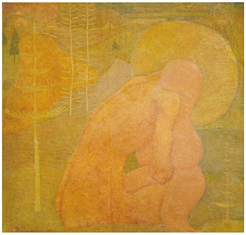 Meditation, 1907, Kasimir Malevitch