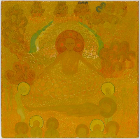 Assumption of a Saint, 1907, Kasimir Malevitch