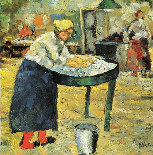 Laundress, 1928, Kasimir Malevitch