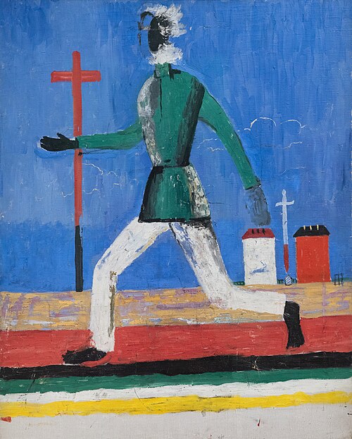Sensation du danger, 1930, Kasimir Malevitch