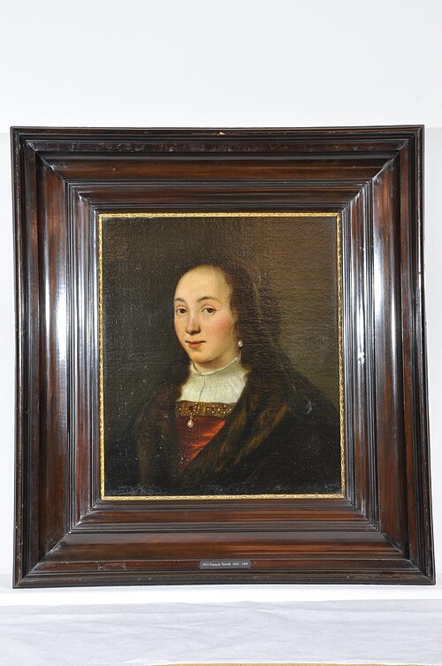 Portrait of a woman, 1644, François Verwilt