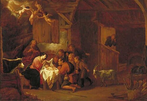 The Adoration of the Sheperds, 1645, François Verwilt
