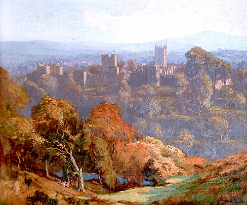 Ludlow Castle, 1948, Augustus Enness