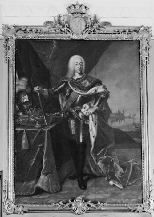 Christian VI, 1734, Johann Salomon Wahl