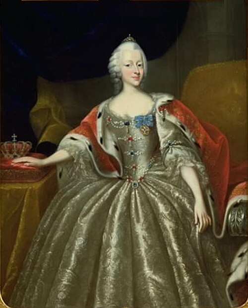 Prinsesse Louise, Christian VI's datter, 1756, Johann Salomon Wahl