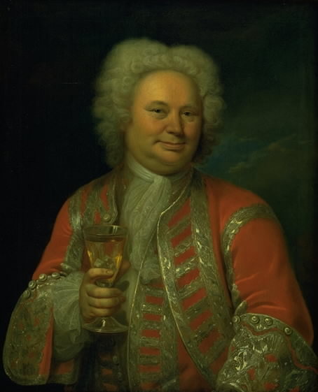 The Court Jester Otto Kyhl, 1727, Johann Salomon Wahl