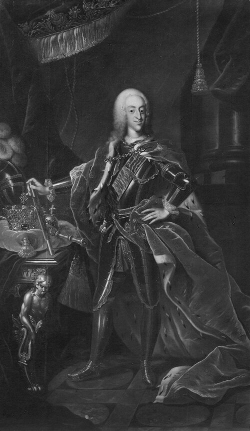 Kristian VI, 1699-1746, kung av Danmark och Norge, , Johann Salomon Wahl