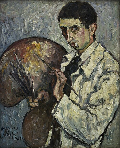 Autoportrait, 1913, Jacques Gachot