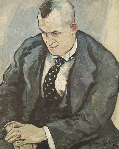 Portrait d'homme, 1914, Jacques Gachot