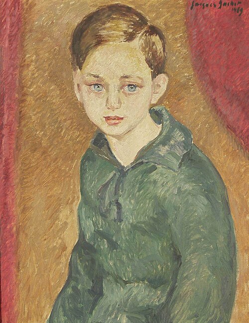 Portrait d'enfant, 1919, Jacques Gachot
