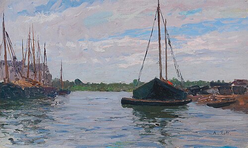 Chioggia II, 1927, Alfred Zoff