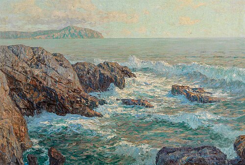 Campo Maria near the Adriatic Coast, 1850, Alfred Zoff