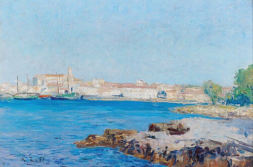 View of the Bay of Rub Alto, 1927, Alfred Zoff