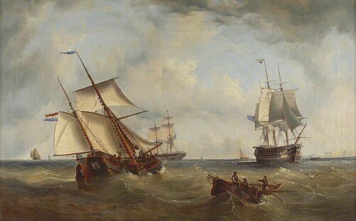 Seascape, 1859, Henry Redmore