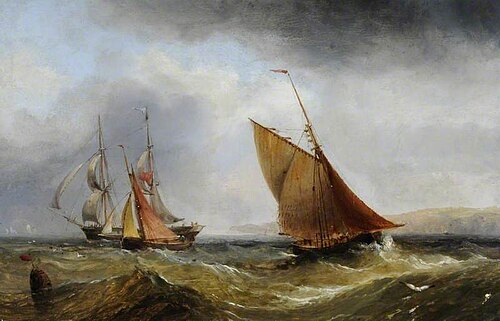Ships off the Coast, , Henry Redmore