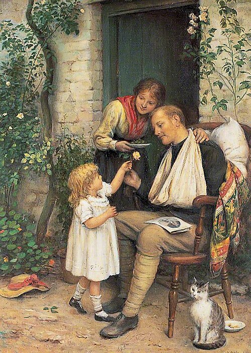 Home from the War, 1901, Joseph Clark