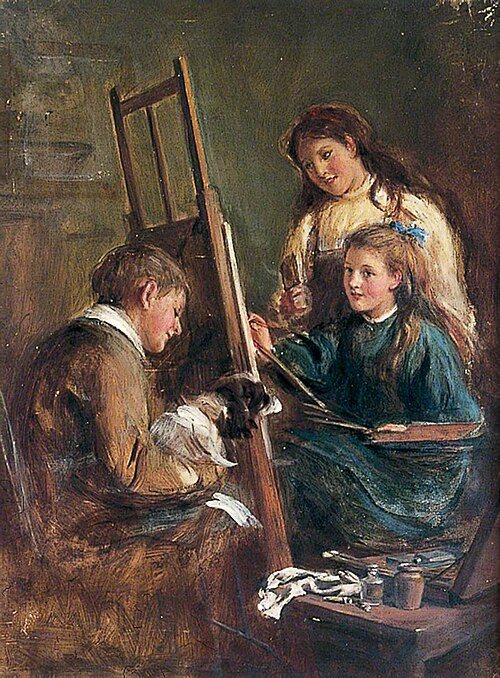 The Artist's Family, , Joseph Clark