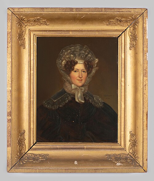 Portret van jkvr. Geertruid Sara Agatha van Pabst, 1835, Jan Baptist van der Hulst
