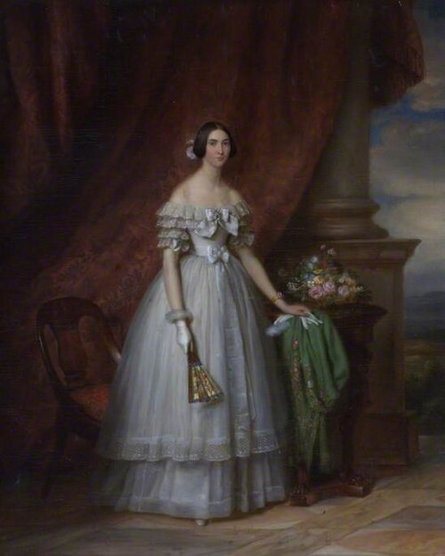 Lady Marian Malet (1810–1891), 1839, Jan Baptist van der Hulst
