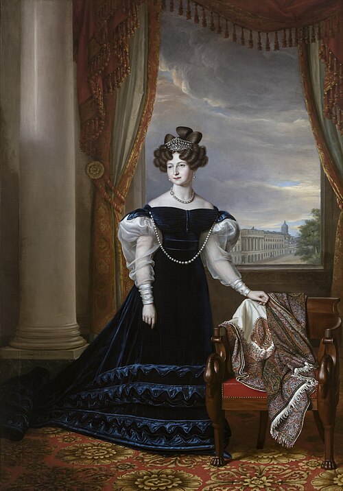 Anna Paulowna van Rusland, koningin der Nederlanden, 1830, Jan Baptist van der Hulst