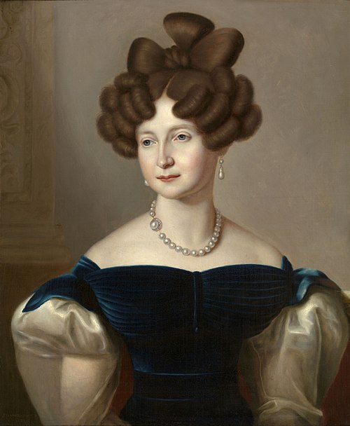 Anna Pavlovna, Grand-Duchess of Russia (1795-1865), 1820, Jan Baptist van der Hulst