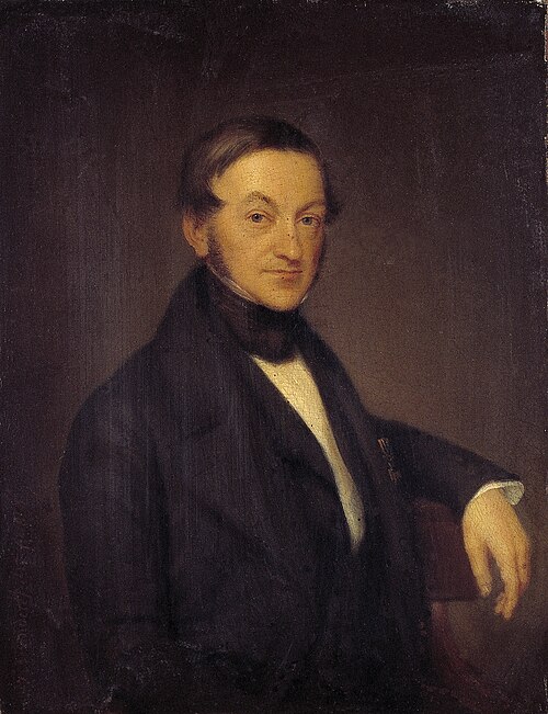 Portrait of Witius Hendrik de Savornin Lohman (1801-1848), 1839, Jan Baptist van der Hulst