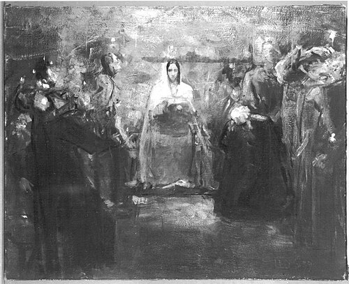 Das Pfingstfest, 1889, Leo Samberger