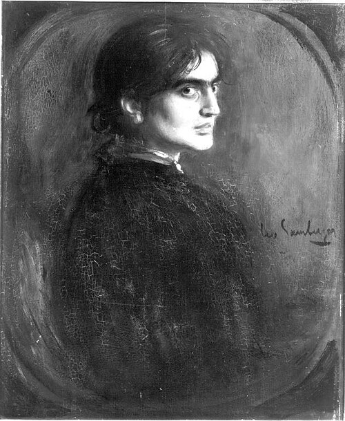 Frauenbildnis, 1893, Leo Samberger
