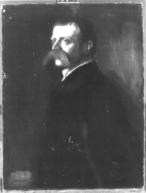 Fritz von Uhde, 1893, Leo Samberger