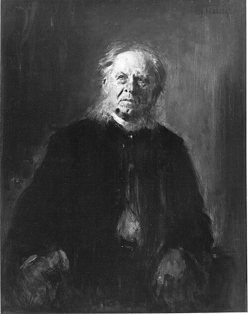 Der Vater des Künstlers, 1905, Leo Samberger