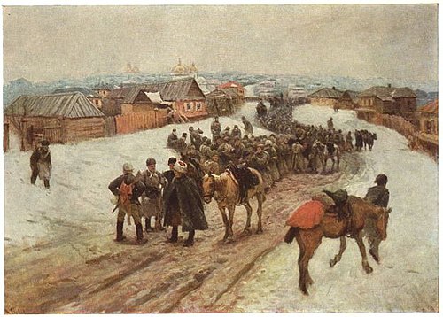 Entrée du régiment Volodarsky à Novotcherkassk, 1920, Mitrofan Grekov