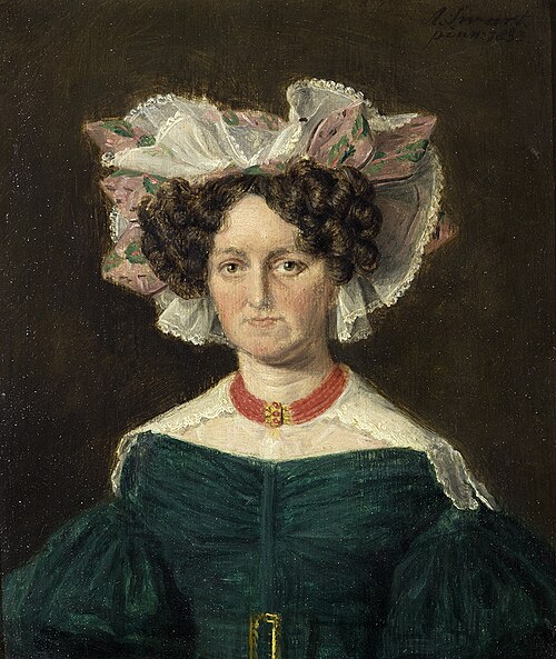 Johanna Maria Bauwine de Blau-de Sitter, 1833, Albert Gerrits Swart