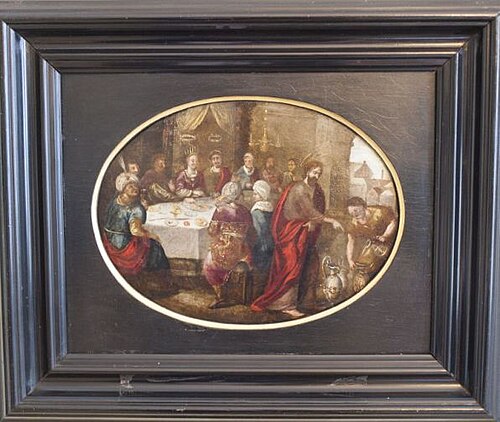 Bruiloft te Kana, 1807, Aldert Jacob van der Poort