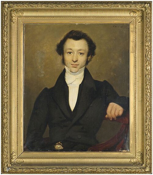 Portret van een man, 1834, Otto de Boer