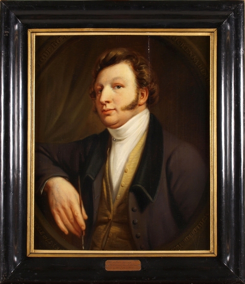 Zelfportret van Otto de Boer, 1824, Otto de Boer