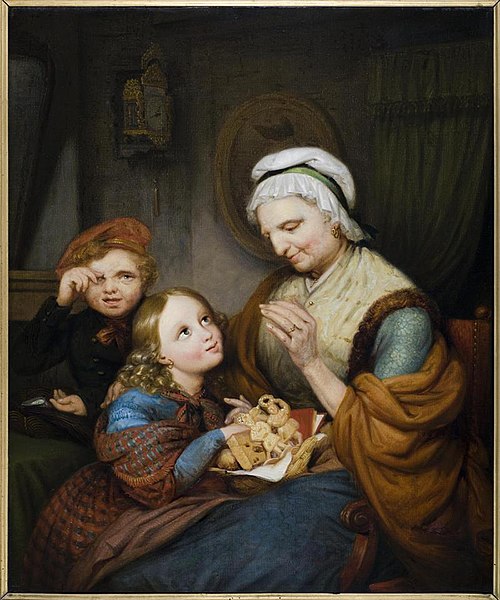 St. Nicolaasavond, 1844, Otto de Boer