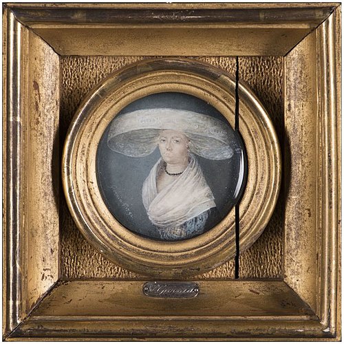 Portret van Itje Rozema, 1792, Petrus Groenia