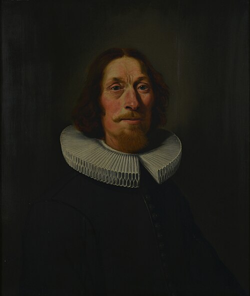 Portrait of an unknown man, 1654, Petrus Schotanus à Sterringa