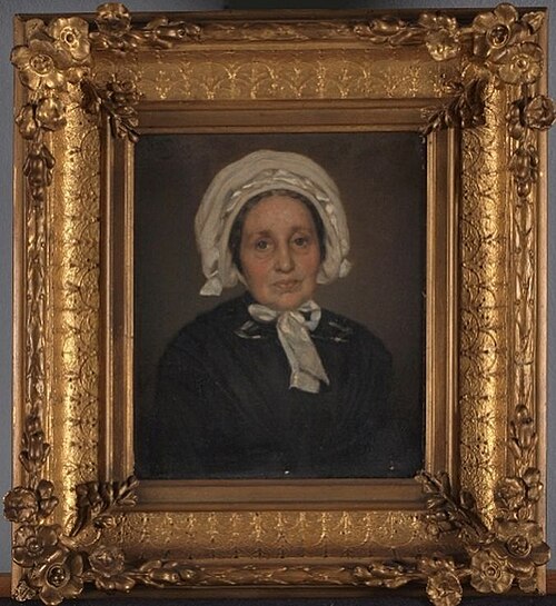 Portret van Fijtje Vreeken, 1869, Pieter Sebes