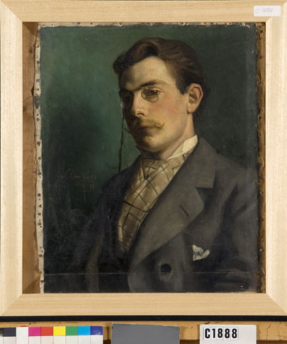 Jonkheer Abraham Calkoen (1856-1935), 1877, Siebe Johannes ten Cate