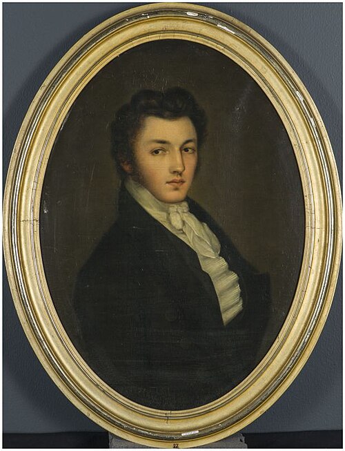 Zelfportret van Wijtze de Haan, 1834, Wytze de Haan