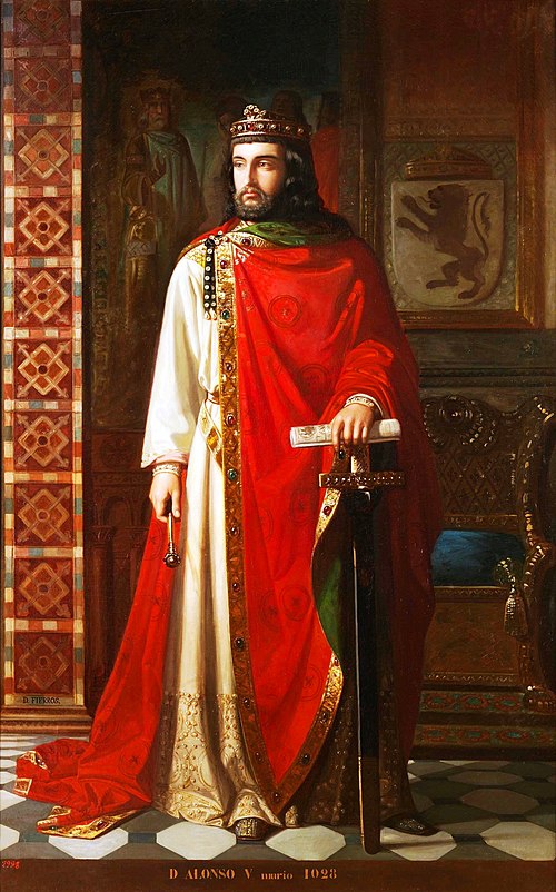 Alfonso V, 1853, Dionisio Fierros