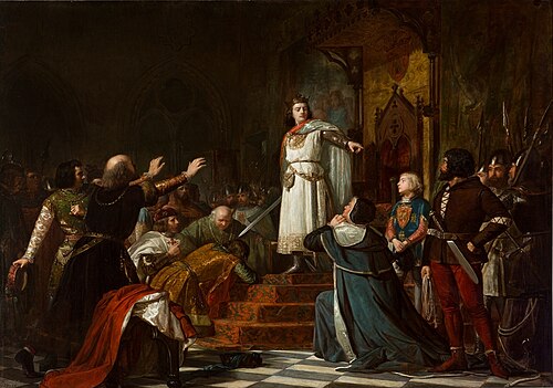 Episodio del reinado de don Enrique III de Castilla llamado el Doliente cuando al día siguiente de h, 1866, Dionisio Fierros