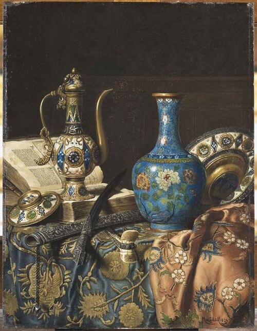 Vases et armes d'orient, 1879, Max Schödl