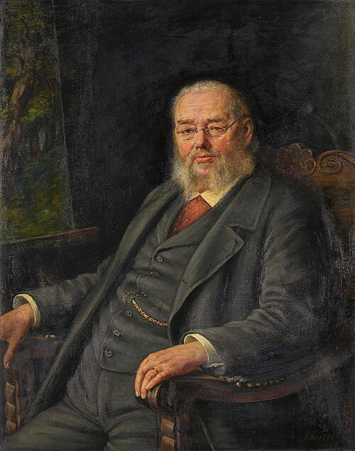 Bildnis Rudolf Koller, 1896, Jakob Welti